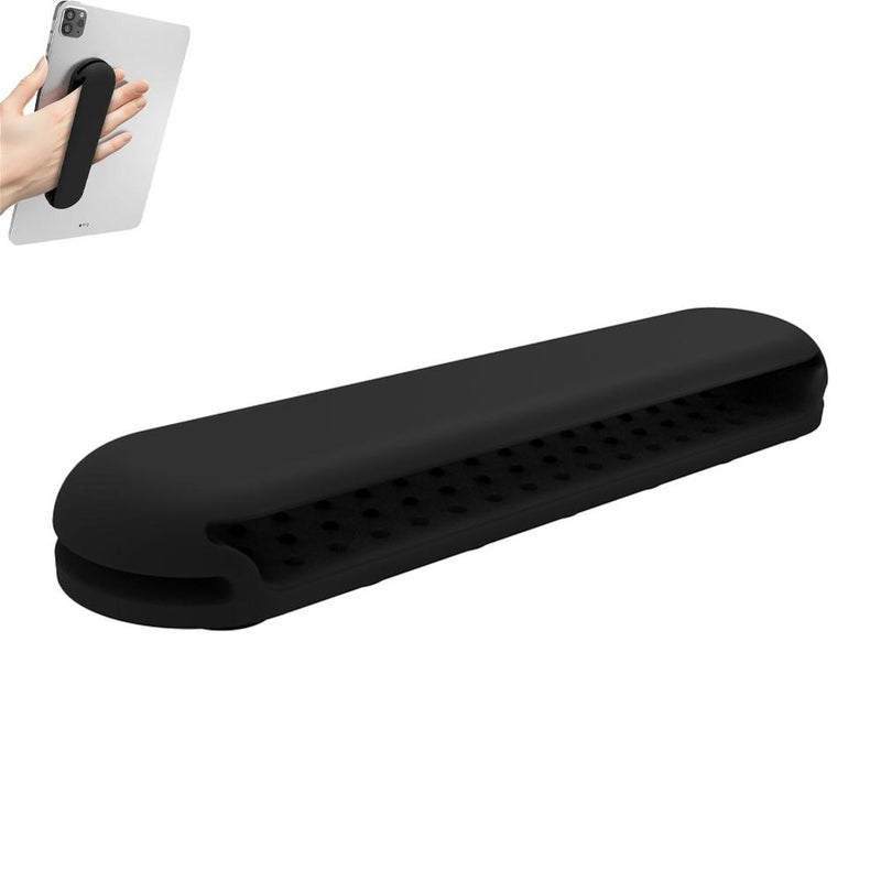 Tablet PC single-handed handheld device with silicone wrist strap, e-reader wrist strap, anti-slip wrist rest - Image 1